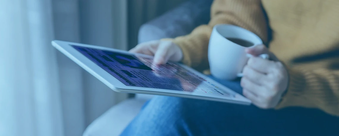 OM-Premium mit iPad oder Tablet