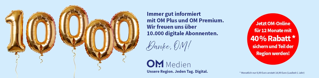 Danke, OM! Wir freuen uns über 10.000 Digital-Abos