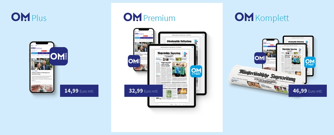 OM-Plus, OM-Premium und OM-Komplett